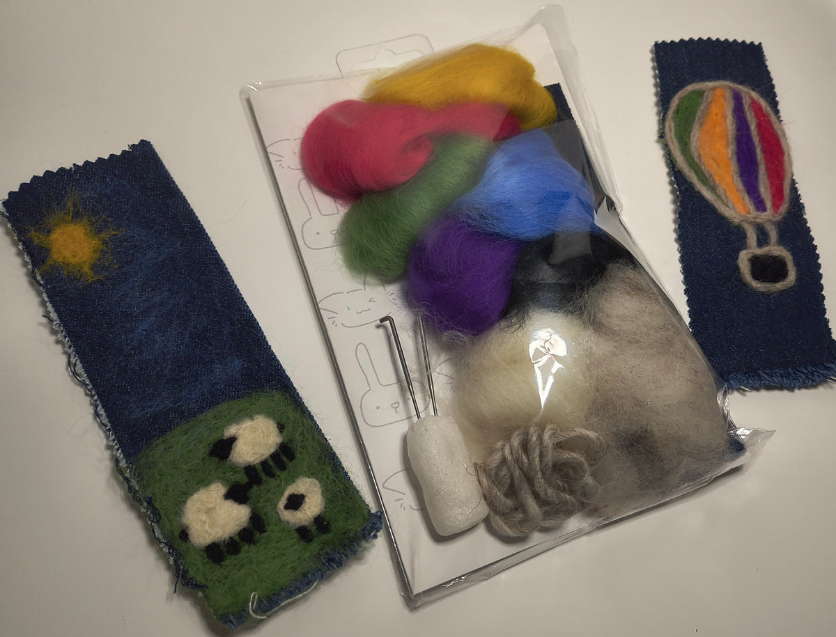 Needle Felting Bookmark Kit